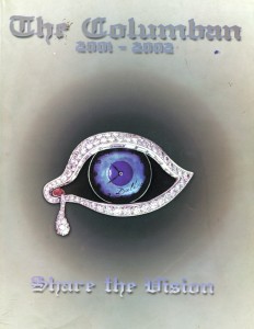 Cover page - The Columban 2001-2002