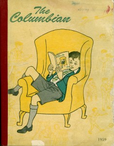 The Columban 1959 cover page - jpg format