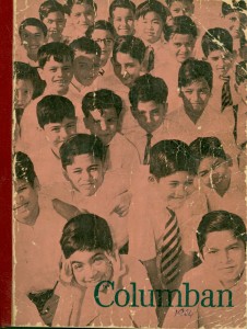 The Columban 1964 cover page - jpg format