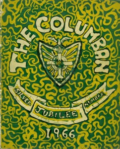 The Columban 1966 cover page - jpg format