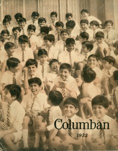 The Columban 1973 cover page - jpg format