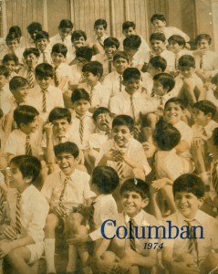 The Columban 1974 cover page - jpg format