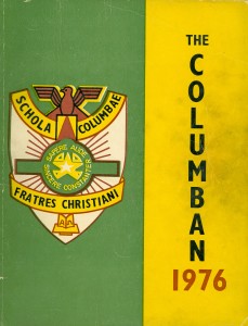 The Columban 1976 cover page - jpg format