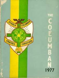 The Columban 1977 cover page - jpg format