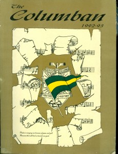 The Columban 1992-93 cover page - jpg format