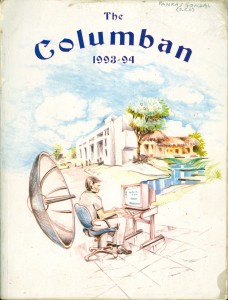 The Columban 1993-94 cover page - jpg format